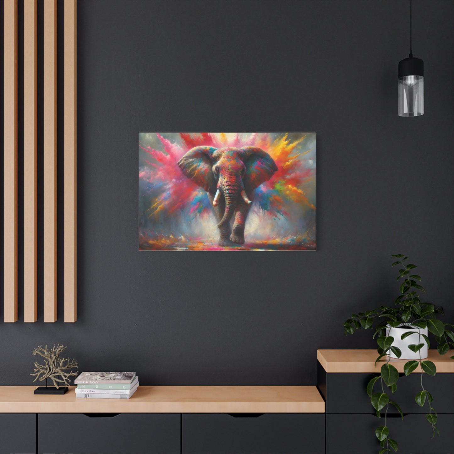 Majestic Burst: The Spirit of Holi