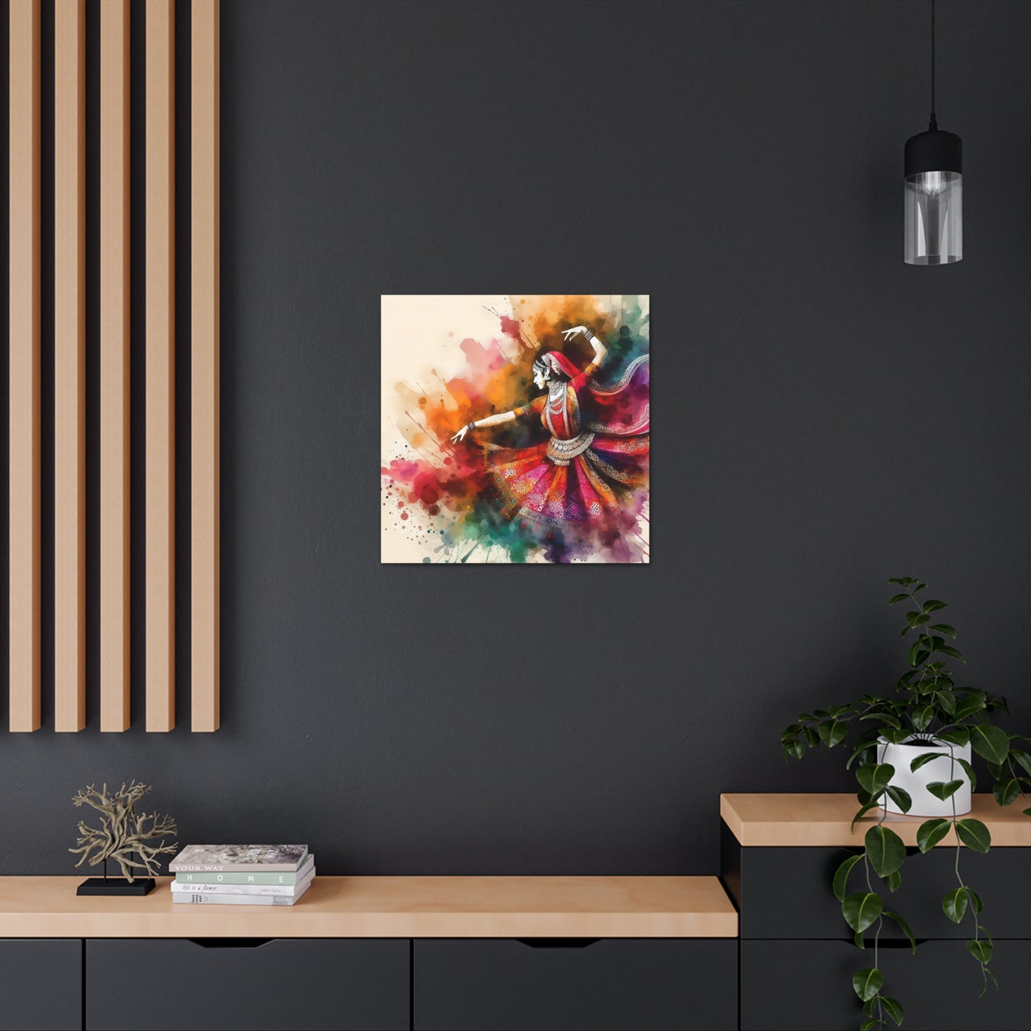 Dance of Colors: Exquisite Canvas Art Print