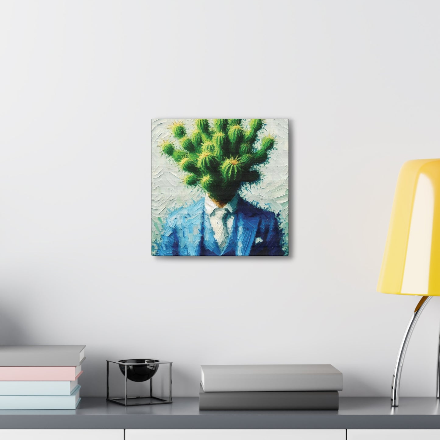 Cactus Conception : Impressionist Canvas Print