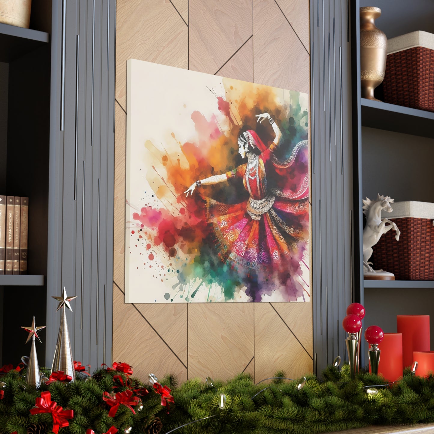 Dance of Colors: Exquisite Canvas Art Print