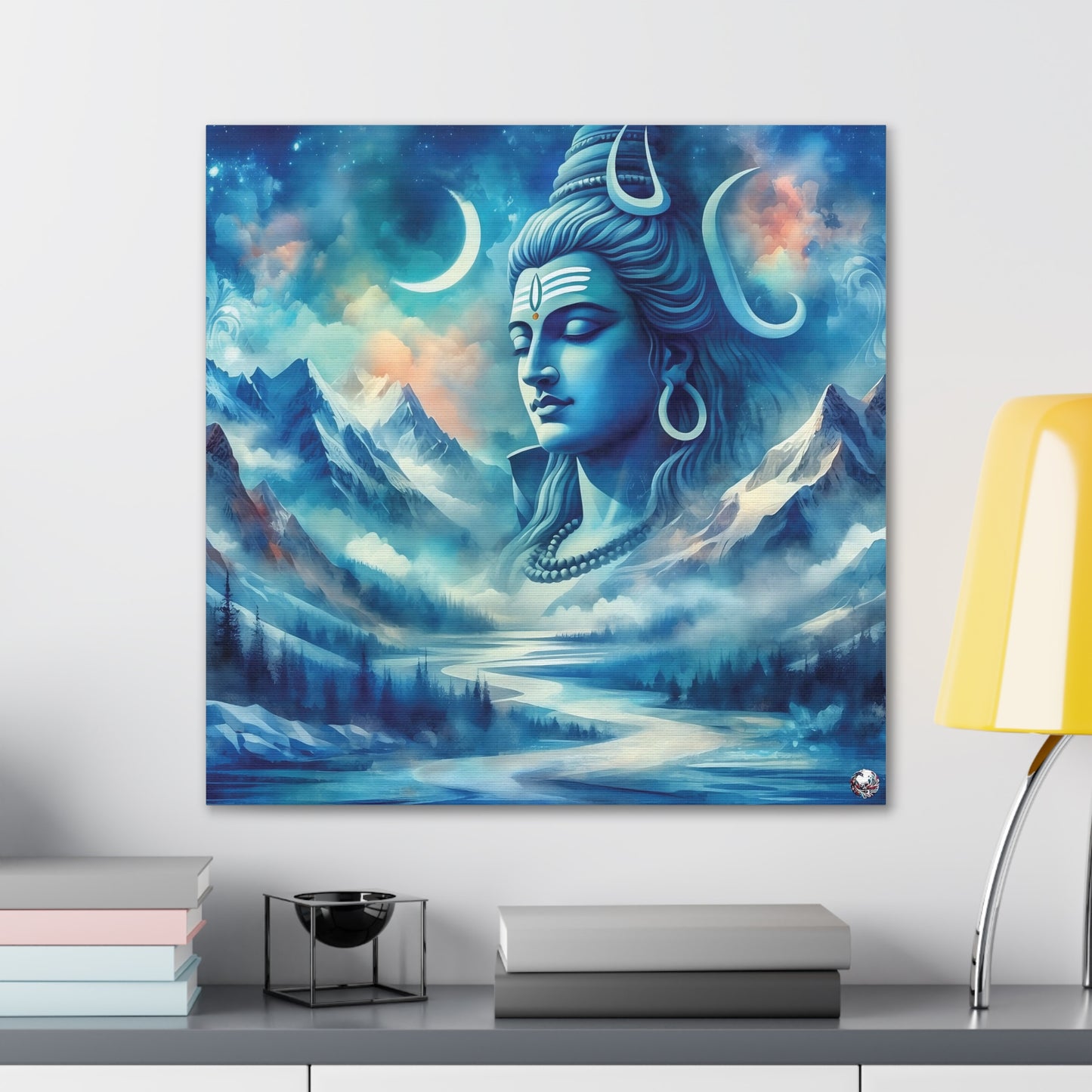 Serenity Peaks - A Tranquil Canvas Art Piece