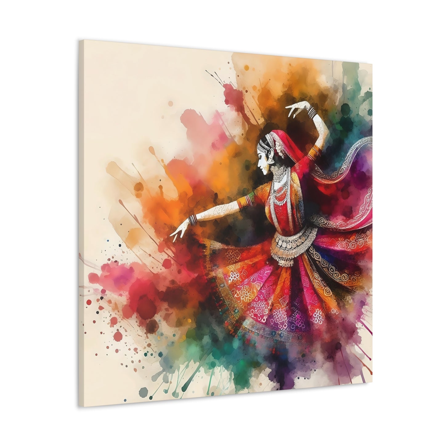 Dance of Colors: Exquisite Canvas Art Print