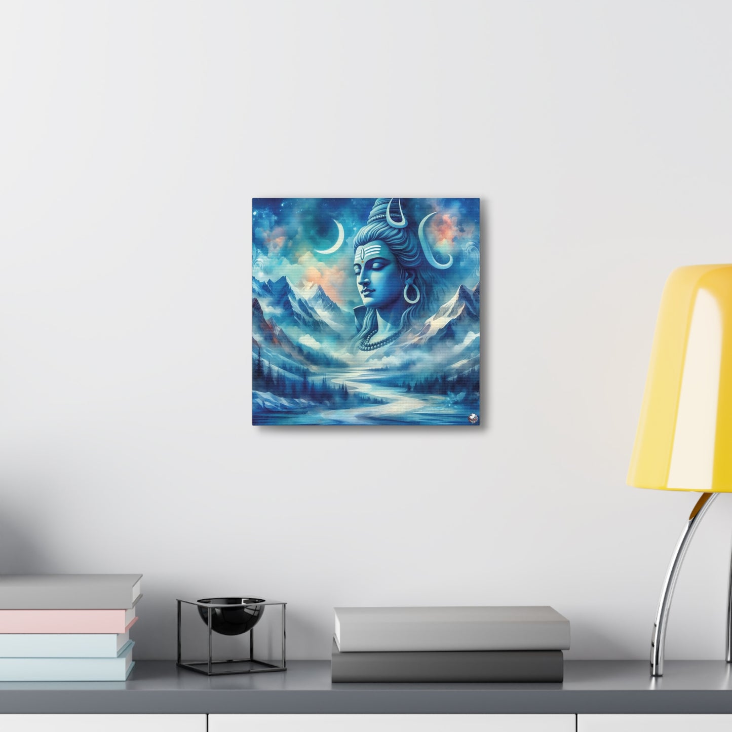 Serenity Peaks - A Tranquil Canvas Art Piece